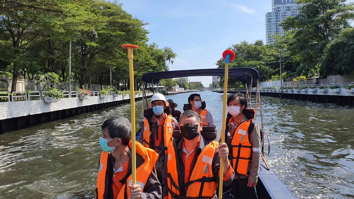 MEA ลงพื้นที่ตรวจสอบระบบไฟฟ้าเพื่อความปลอดภัย ของประชาชนท่าเรือริมคลองแสนแสบ