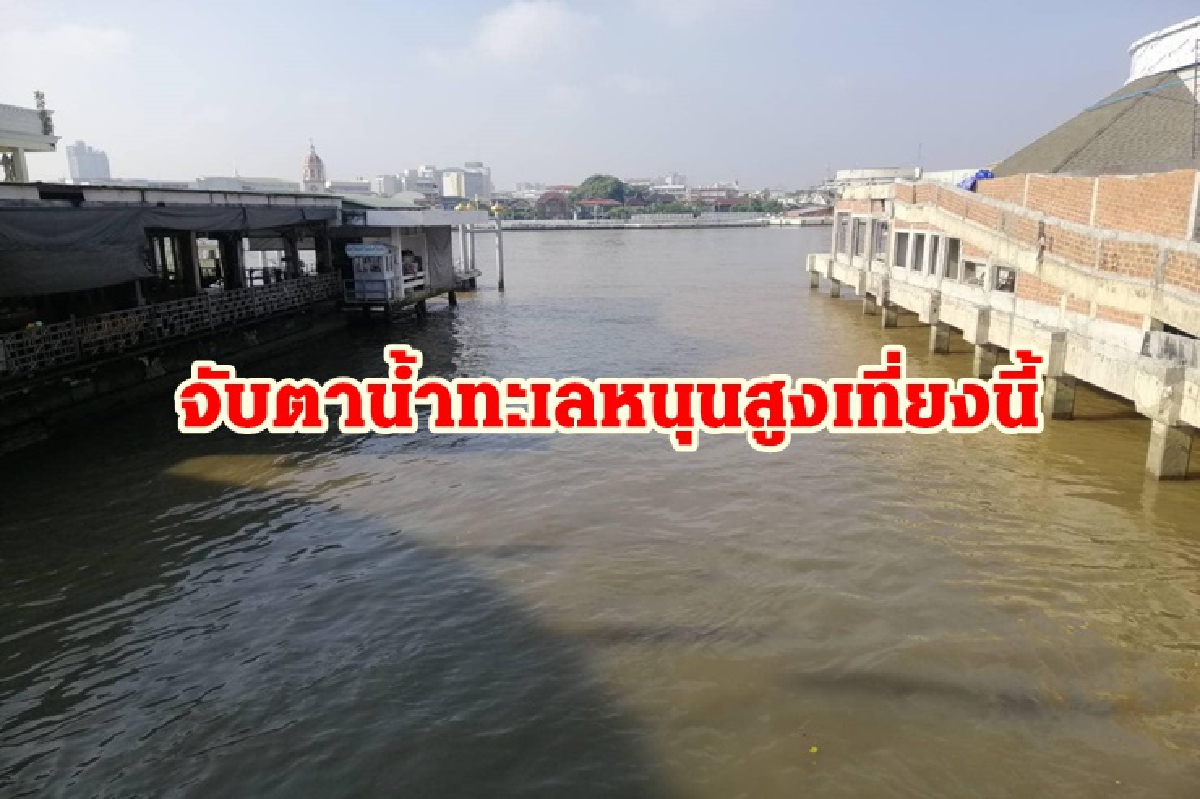 กทม.เฝ้าระวัง "น้ำทะเลหนุนสูง"เที่ยงวันนี้ กทม.เฝ้าระวัง "น้ำทะเลหนุนสูง"เที่ยงวันนี้
