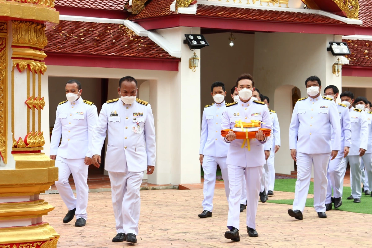ธพส.ถวายผ้าพระกฐินพระราชทานวัดบวรมงคลราชวรวิหาร 