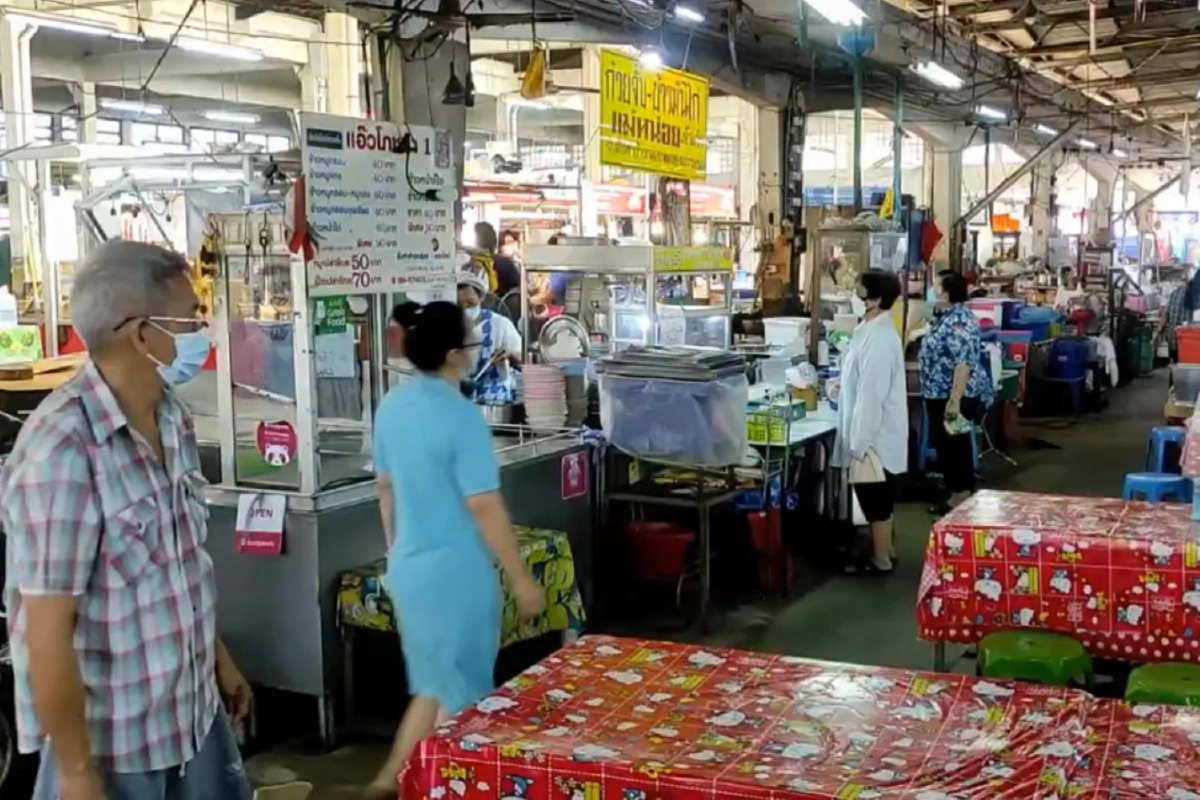 กลับมาเปิดตลาดสดวันแรก พิษณุโลกไล่ตรวจATK