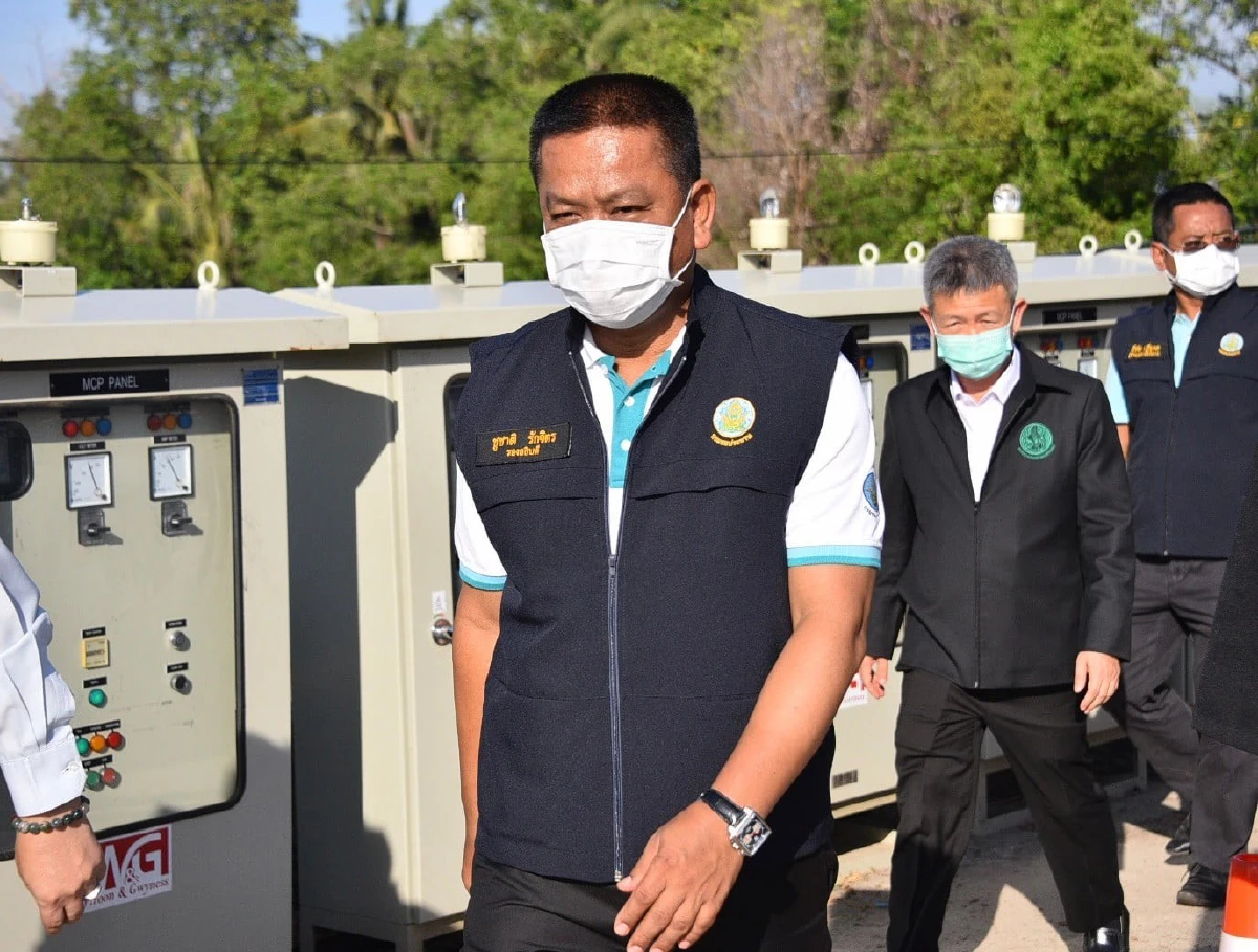 "เฉลิมชัย"กำชับบริหารจัดการน้ำเขื่อนเพชรลดผลกระทบประชาชน