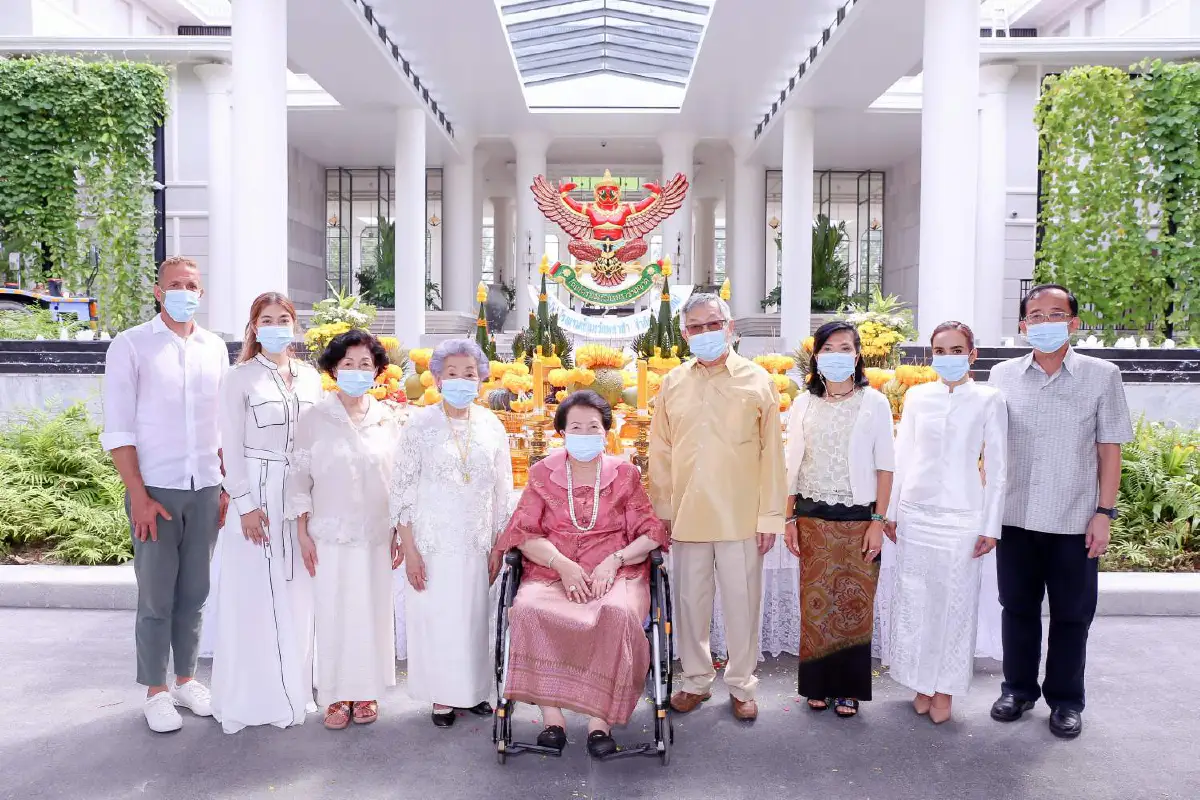 อัญเชิญครุฑพระราชทานประดิษฐานที่โรงแรมเซ็นทารา รีเซิร์ฟ สมุย