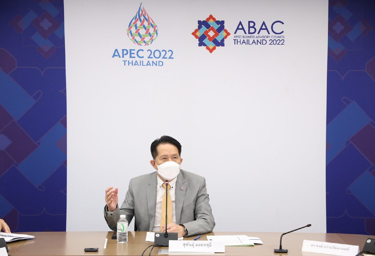เอกชนไทยพร้อมเป็นเจ้าภาพ ABAC 2022 แท็กทีม 21 เขตศก. เอกชนไทยพร้อมเป็นเจ้าภาพ ABAC 2022 แท็กทีม 21 เขตศก.