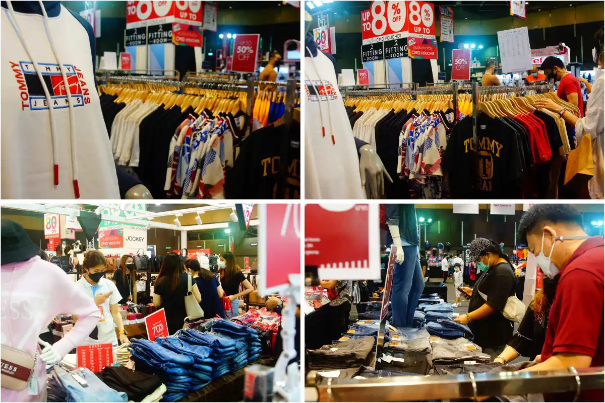 งานเซลส์แห่งปี BIGGEST SALE ยกทัพแบรนด์ดังในเครือ CMG ลดสูงสุด 80%