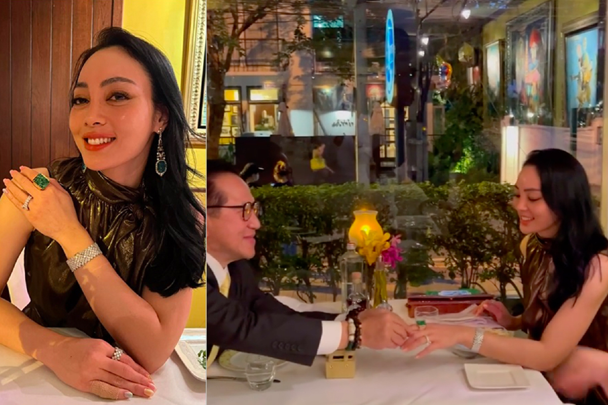 “เจ้าสัวบุญชัย” ทำเซอร์ไพรส์ สวมแหวนหยกให้ “ตั๊ก บงกช” ในวันครบรอบ 10 ปี “เจ้าสัวบุญชัย” ทำเซอร์ไพรส์ สวมแหวนหยกให้ “ตั๊ก บงกช” ในวันครบรอบ 10 ปี