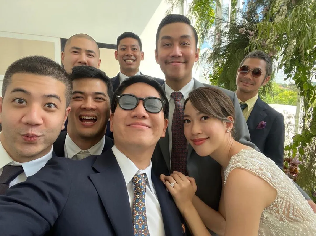 “นาฑี เก็ตสึโนวา" จูงมือ "อิงฟ้า" เข้าพิธีแต่งงาน แบบเรียบง่ายแต่อบอุ่นมาก