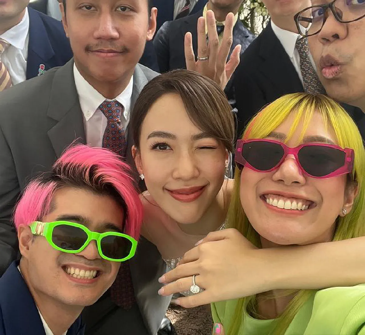 “นาฑี เก็ตสึโนวา" จูงมือ "อิงฟ้า" เข้าพิธีแต่งงาน แบบเรียบง่ายแต่อบอุ่นมาก