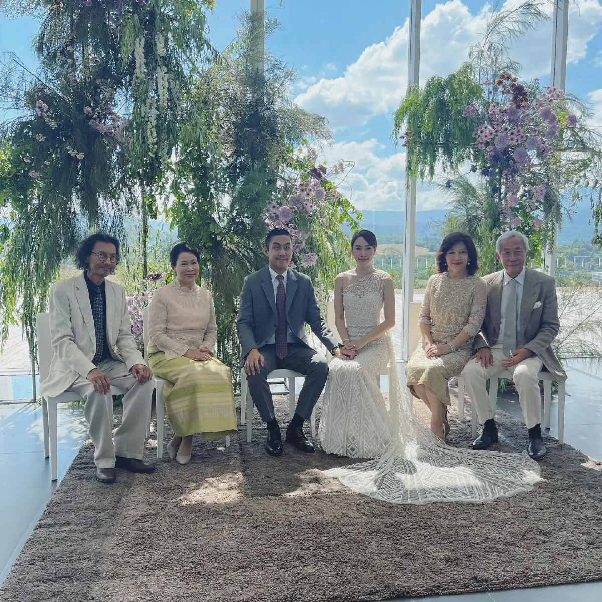 “นาฑี เก็ตสึโนวา" จูงมือ "อิงฟ้า" เข้าพิธีแต่งงาน แบบเรียบง่ายแต่อบอุ่นมาก