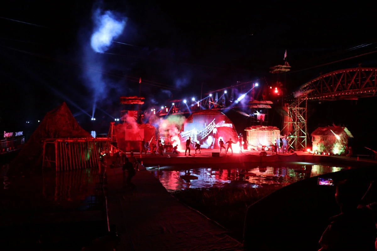 กาญจน์จัดงานสะพานแม่น้ำแควปี64 เที่ยวได้ต้องฉีดวัคซีนโควิด-ตรวจATK