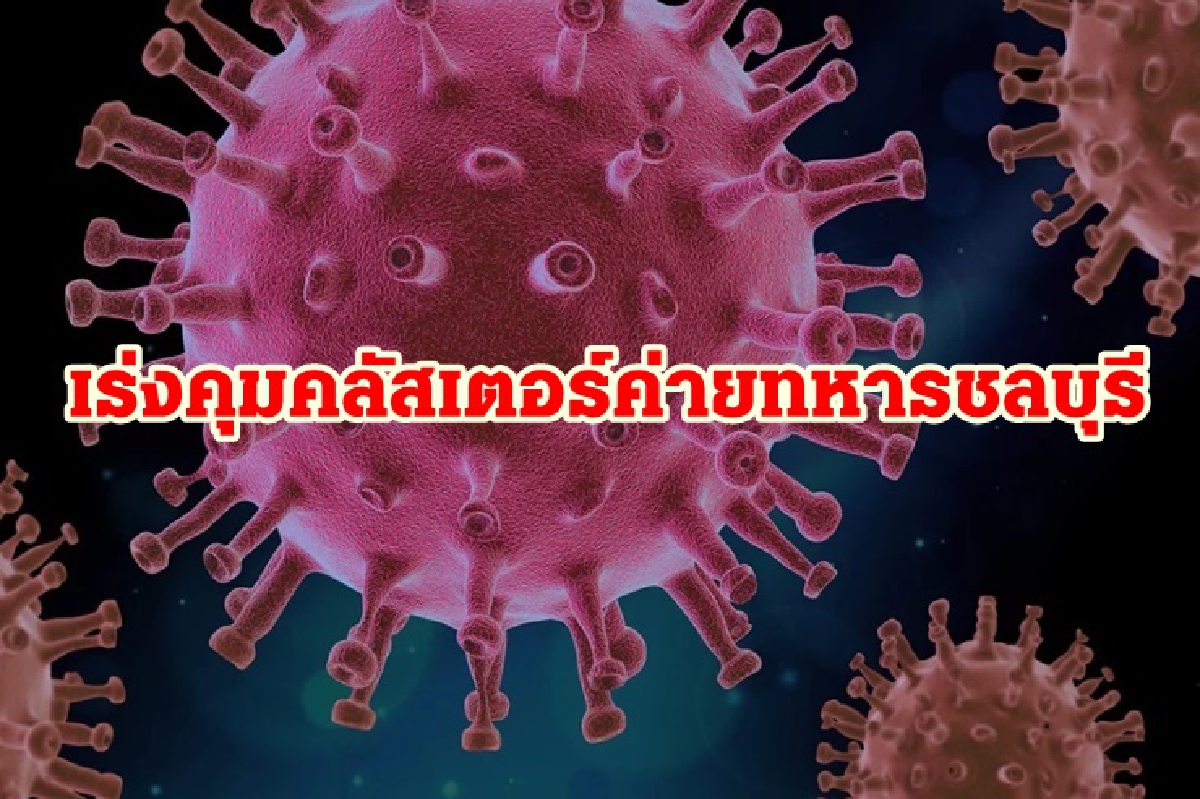 "ชลบุรี"พบติดโควิดใหม่204 ราย คลัสเตอร์ค่ายทหารยังลามเจออีก 30 ราย "ชลบุรี"พบติดโควิดใหม่204 ราย คลัสเตอร์ค่ายทหารยังลามเจออีก 30 ราย