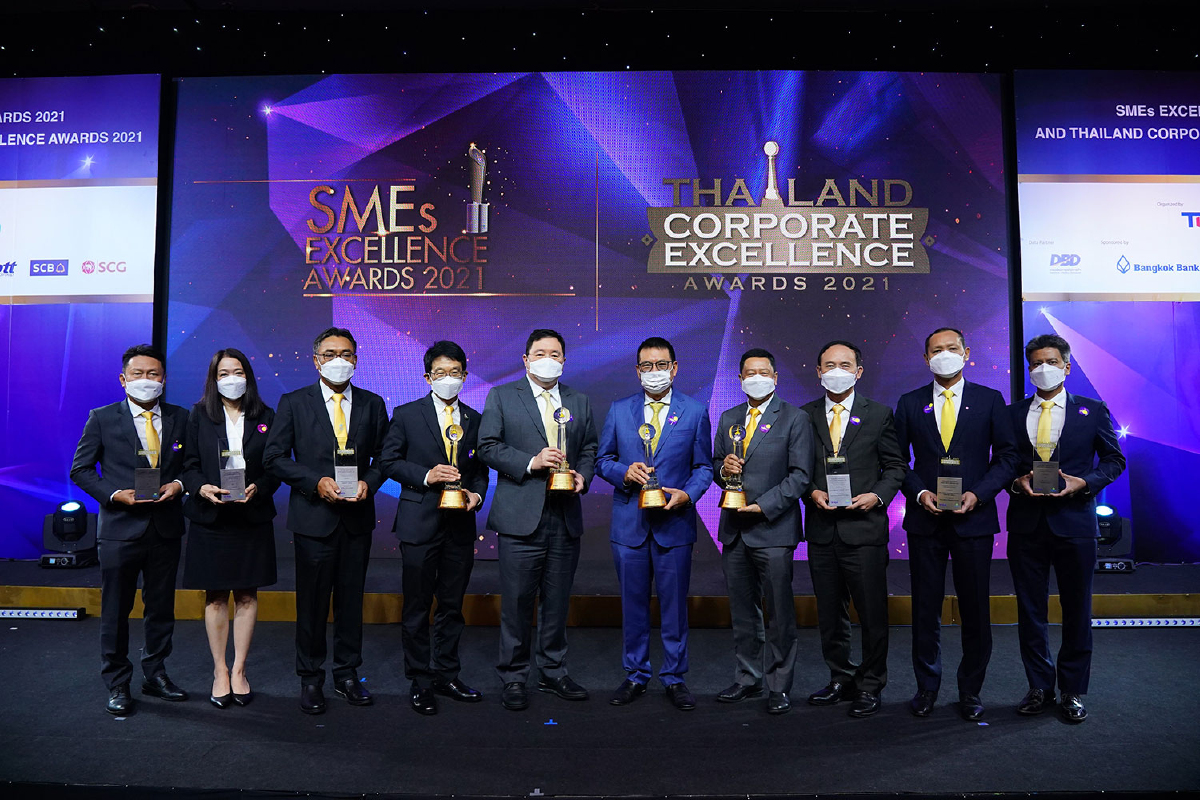 SCG รับ 10 รางวัล Thailand Corporate Excellence Awards 2021 SCG รับ 10 รางวัล Thailand Corporate Excellence Awards 2021