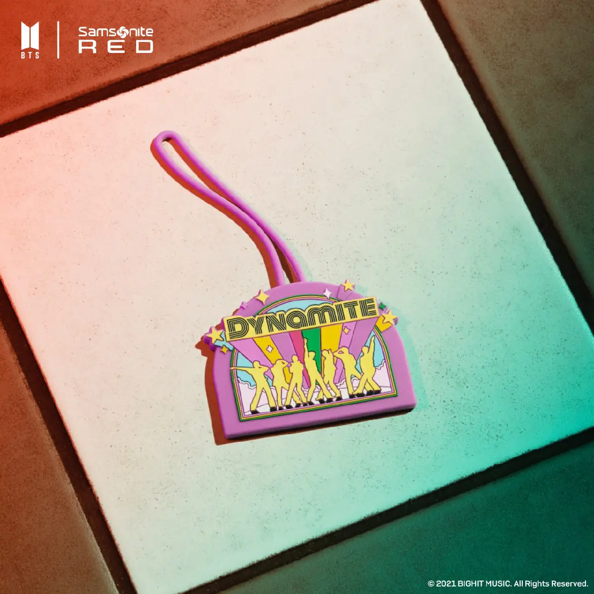 คอลเลคชั่นใหม่ : BTS X Samsonite Red แรงบันดาลใจจากเพลง Dynamite