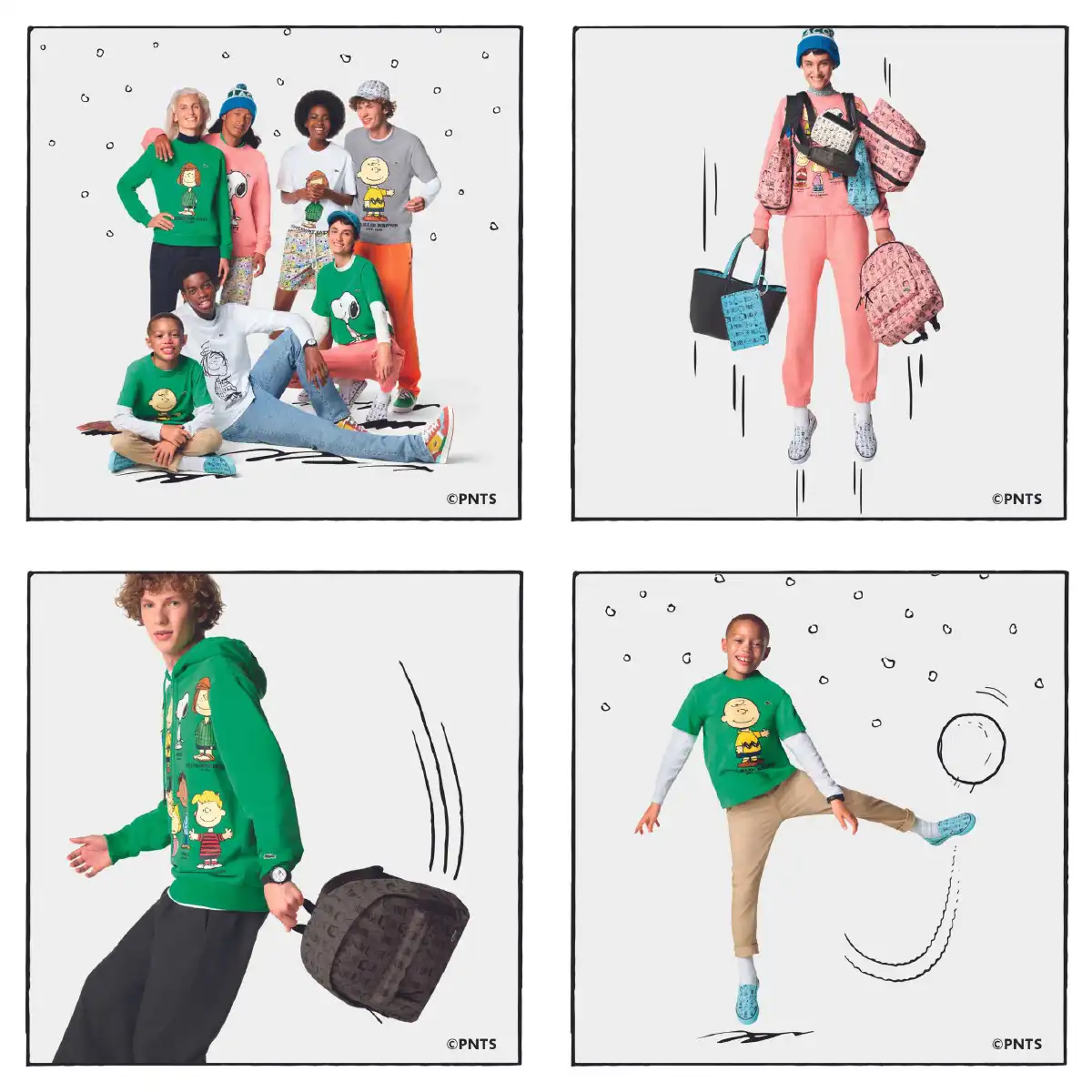FALL IN LOVE WITH LACOSTE X PEANUTS! สีสันแห่งความสุขต้อนรับฮอลิเดย์ซีซั่น