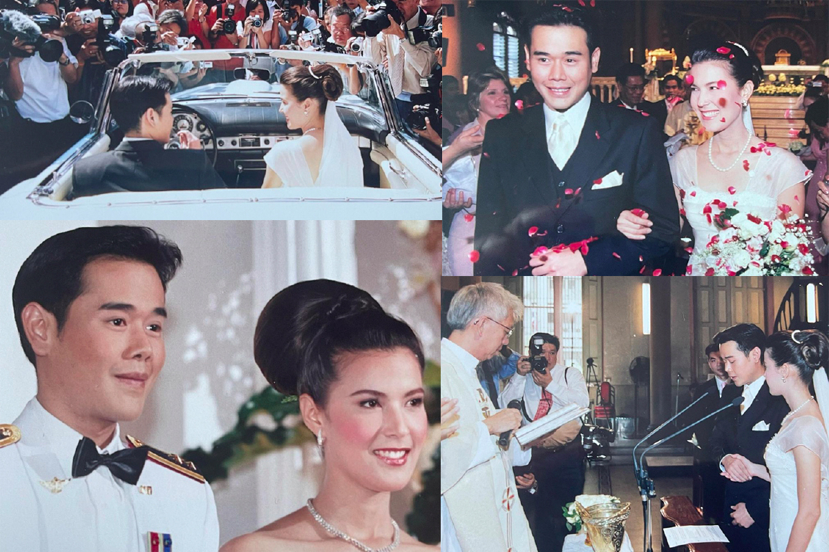 “เป็ก สัณณ์ชัย” ย้อนภาพ 16 ปีที่แล้ว วันแต่งงาน “ธัญญ่า” หวานไม่เปลี่ยนเลย “เป็ก สัณณ์ชัย” ย้อนภาพ 16 ปีที่แล้ว วันแต่งงาน “ธัญญ่า” หวานไม่เปลี่ยนเลย
