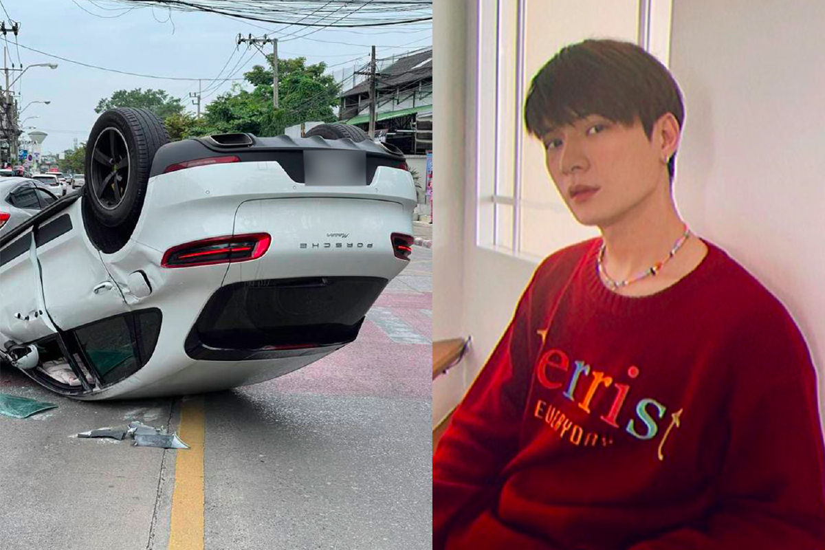 “คริส พีรวัส” เผยวินาทีรถหรูพลิกคว่ำล้อชี้ฟ้า! พ่อแม่ขอเด็ดขาด ไม่ให้ขับรถแล้ว “คริส พีรวัส” เผยวินาทีรถหรูพลิกคว่ำล้อชี้ฟ้า! พ่อแม่ขอเด็ดขาด ไม่ให้ขับรถแล้ว