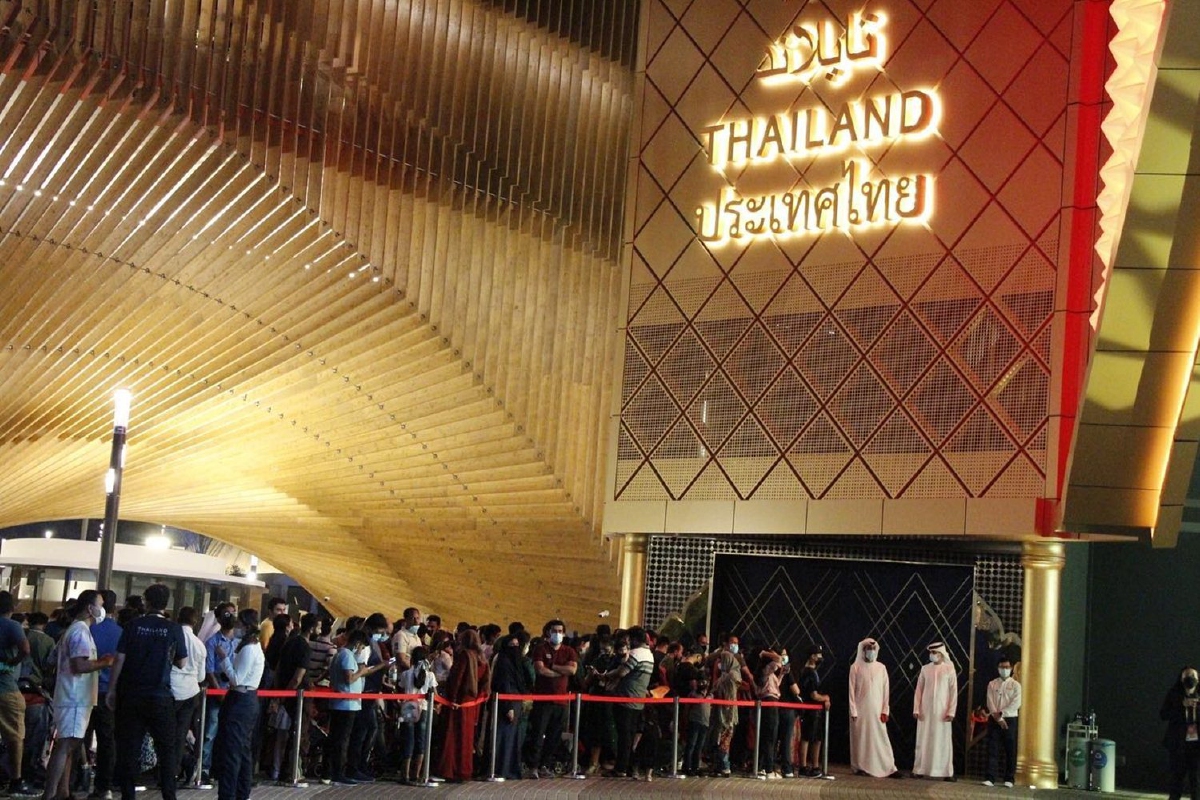 รัฐบาลปลื้ม"ศาลาไทย" ในเวิลด์เอ็กซ์โป ดูไบ คนแห่ชมล้น รัฐบาลปลื้ม"ศาลาไทย" ในเวิลด์เอ็กซ์โป ดูไบ คนแห่ชมล้น