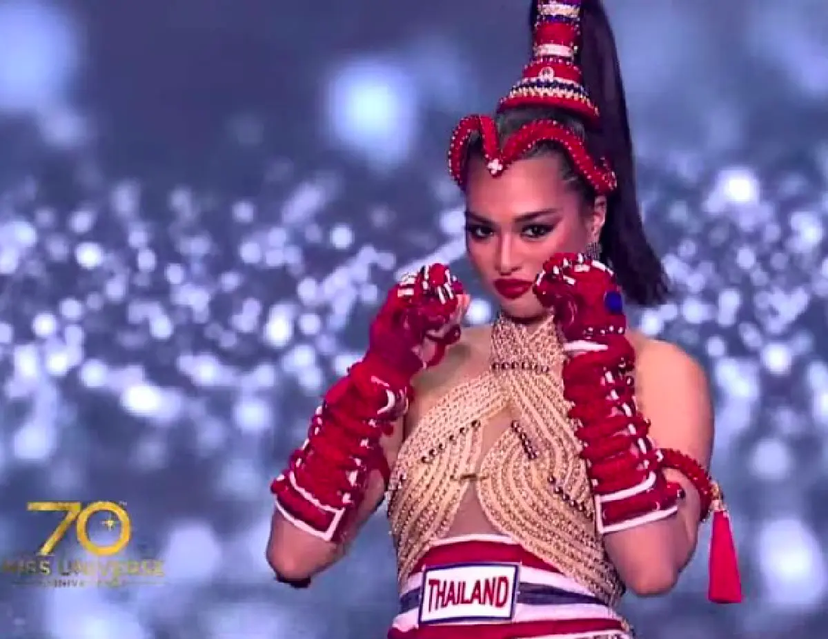 "แอนชิลี" ปังทุกชุด! เน้นเรียลไซส์ทุกโชว์ บนเวที Miss Universe 2021 รอบพรีลิม