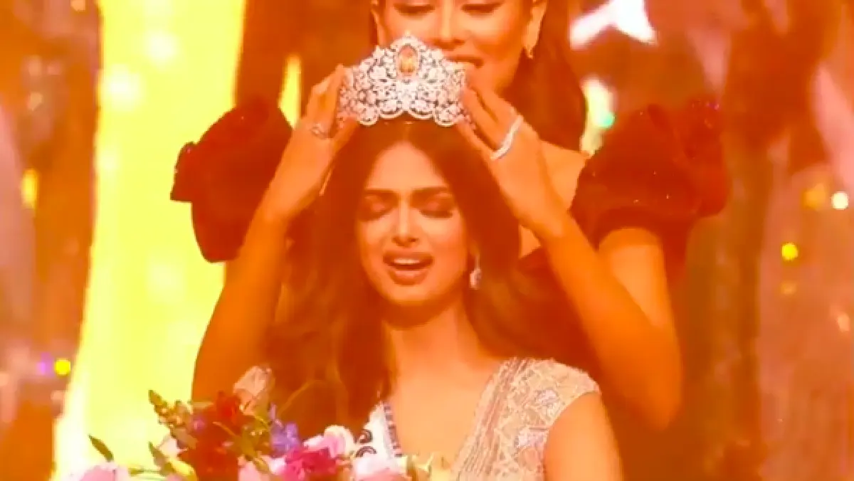 สวยเก่งสมมง! "Harnaaz Sandhu" จากอินเดีย ผู้คว้าตำแหน่งนางงามจักรวาล 2021