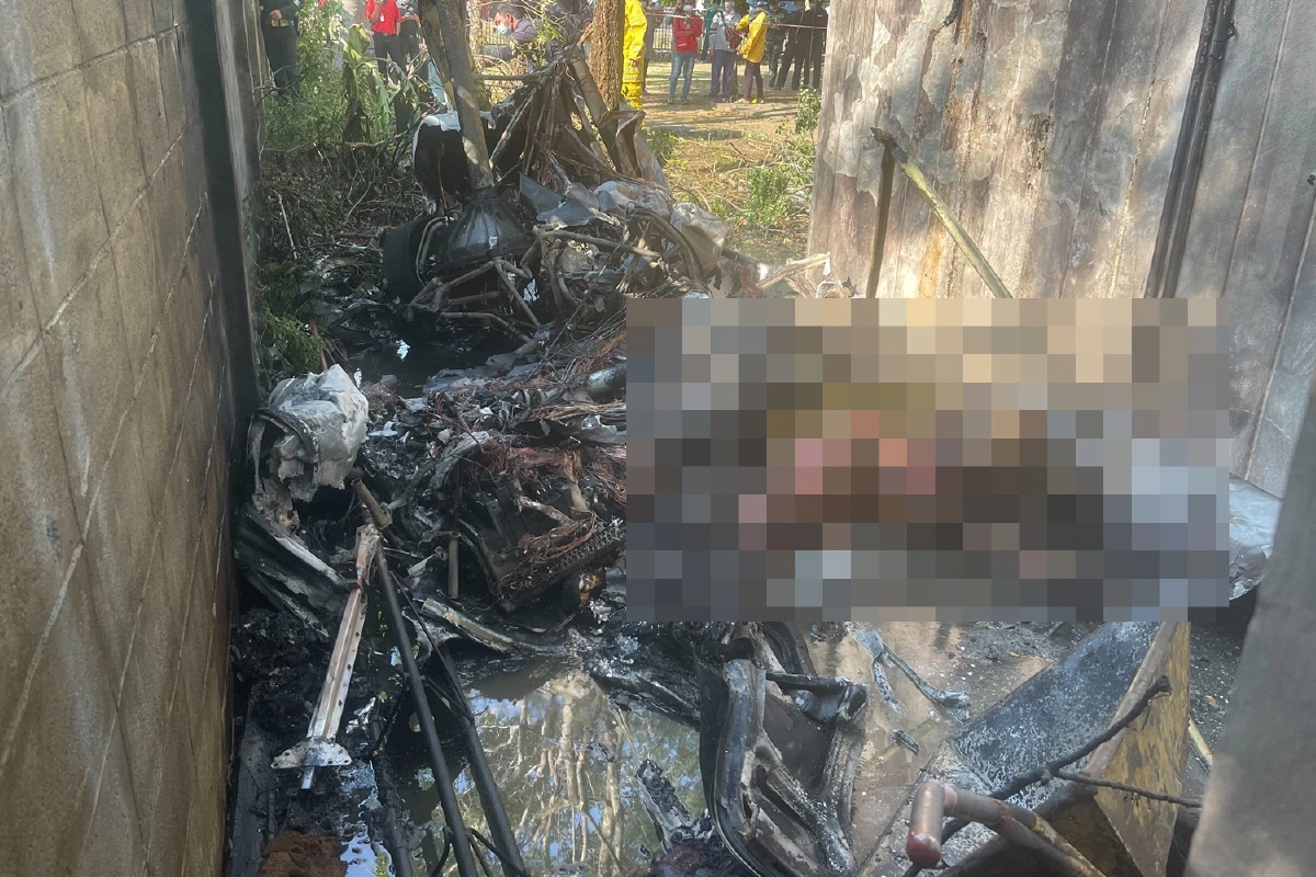 ฮ.ทหารบกตกที่นครสวรรค์ 2 นักบินเสียชีวิต