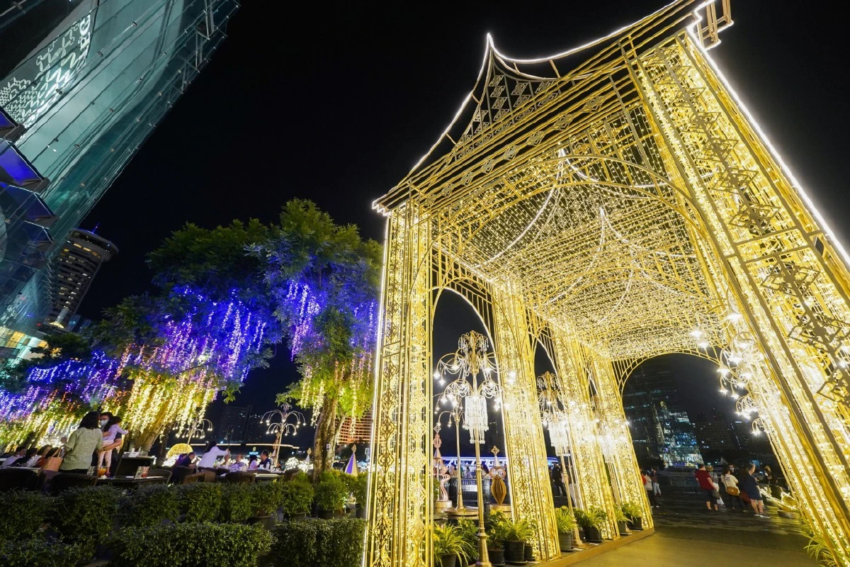 Bangkok Illumination 2021 ปรากฏการณ์ความสุขสุดตระการตา ณ โค้งน้ำเจ้าพระยาที่สวยที่สุด