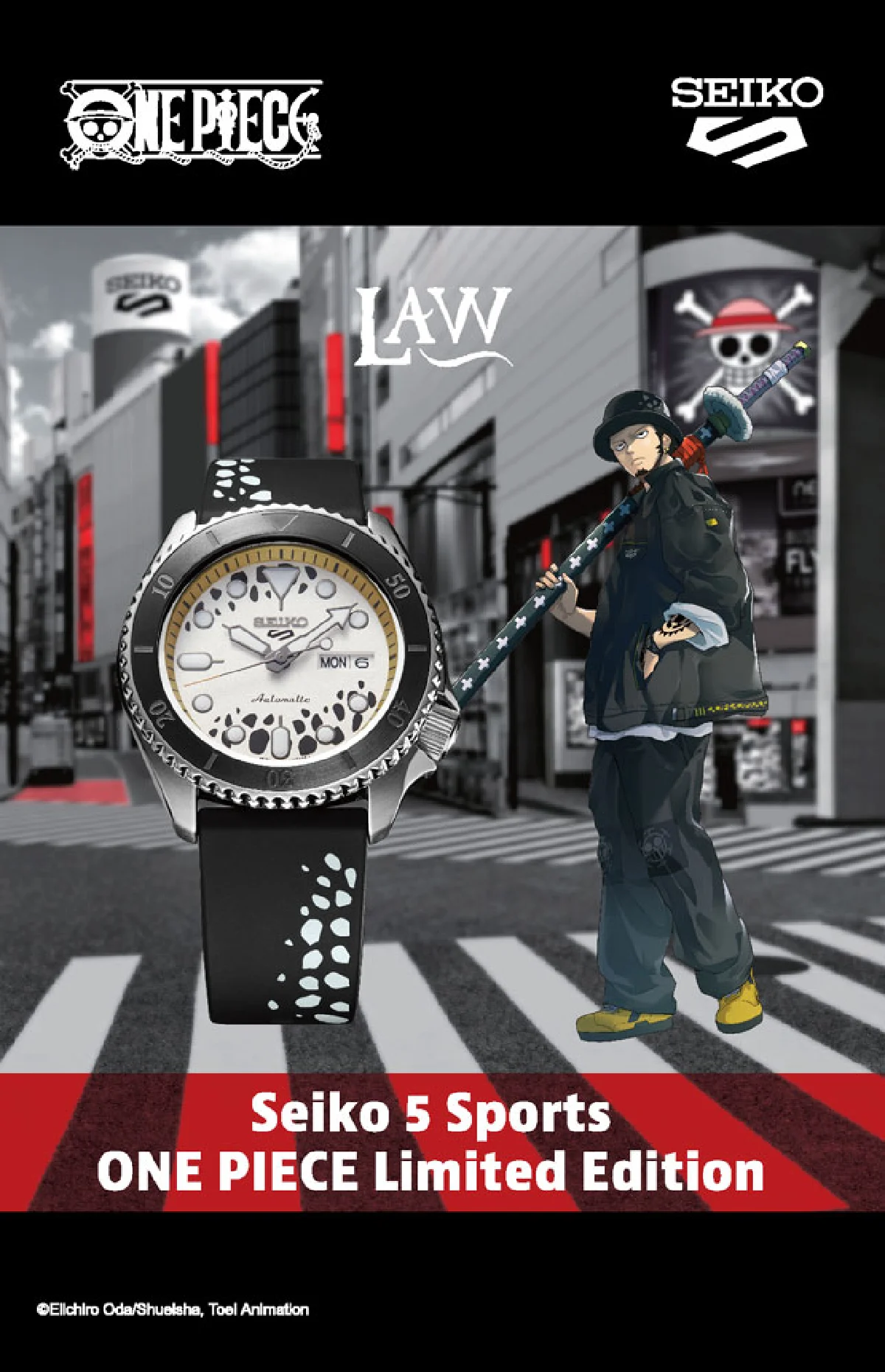 Seiko 5 Sports ONE PIECE Limited Edition