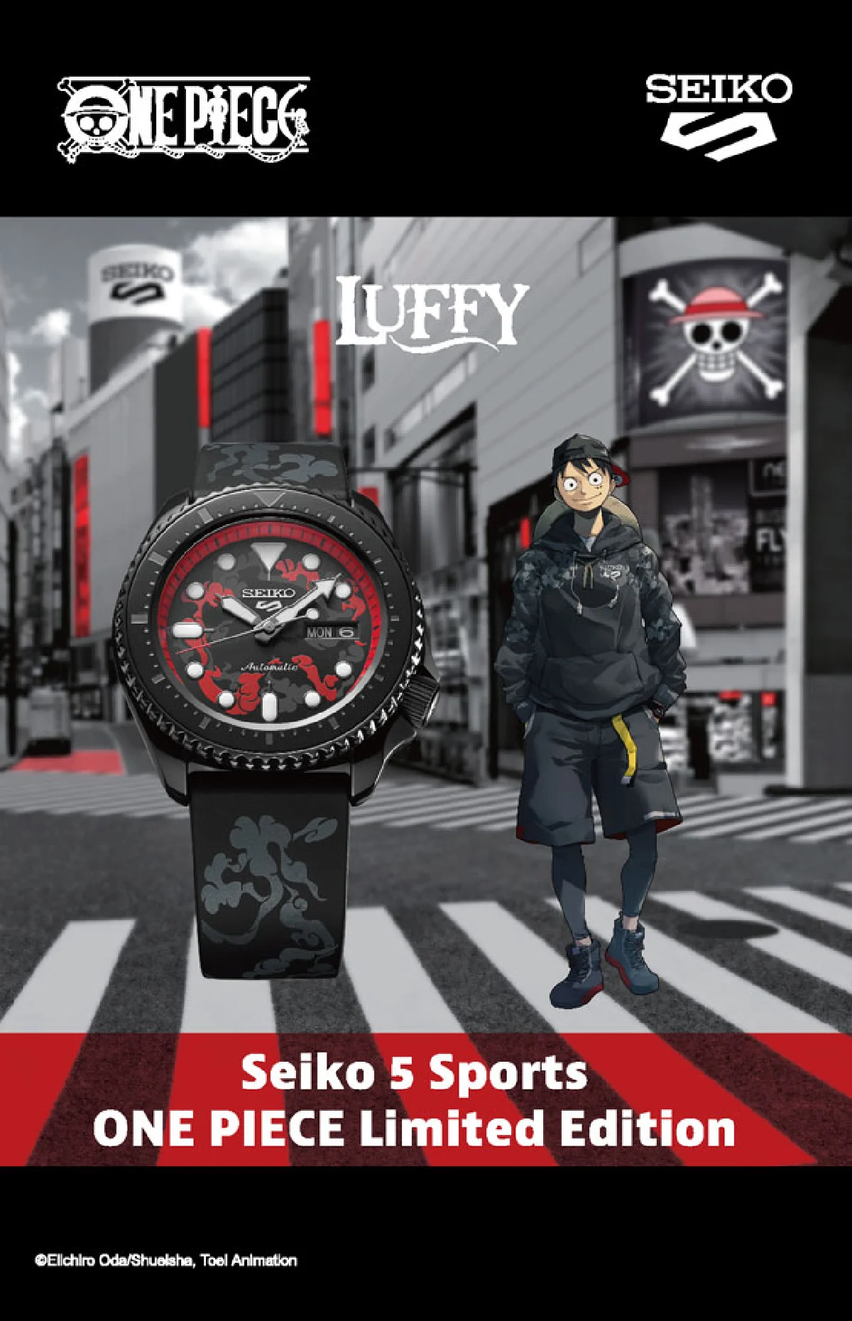 Seiko 5 Sports ONE PIECE Limited Edition