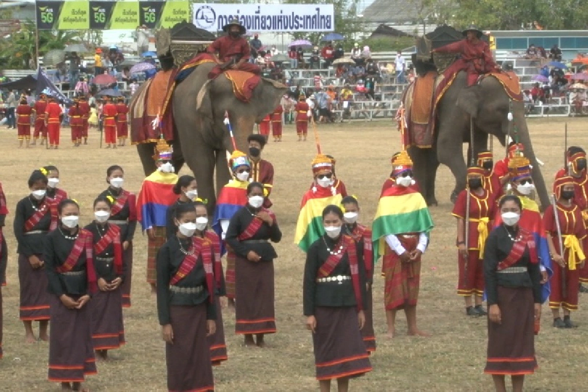 พิษโควิด! งานแสดงช้างกร่อยเข้าชมน้อยสุดในรอบ61ปี