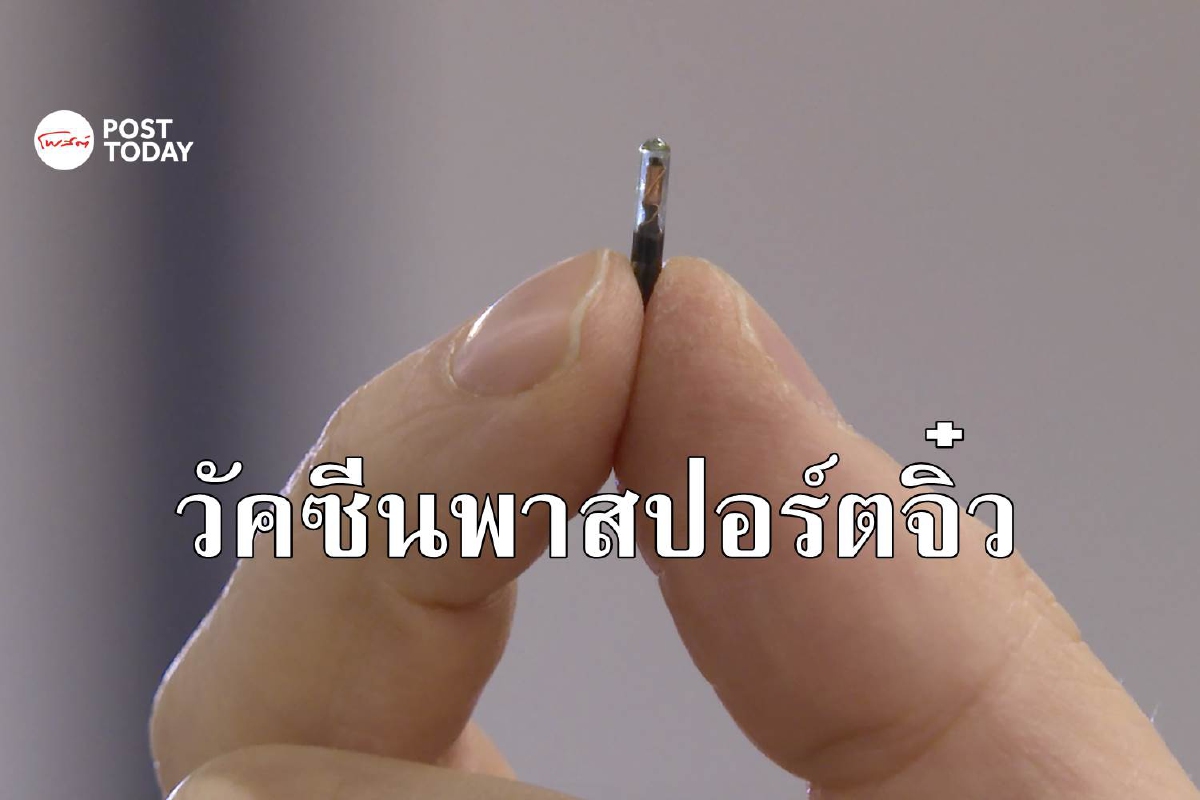 สุดเจ๋ง! ฝังชิปใต้ผิวหนังแทนใบรับรองวัคซีนพาสปอร์ต สุดเจ๋ง! ฝังชิปใต้ผิวหนังแทนใบรับรองวัคซีนพาสปอร์ต