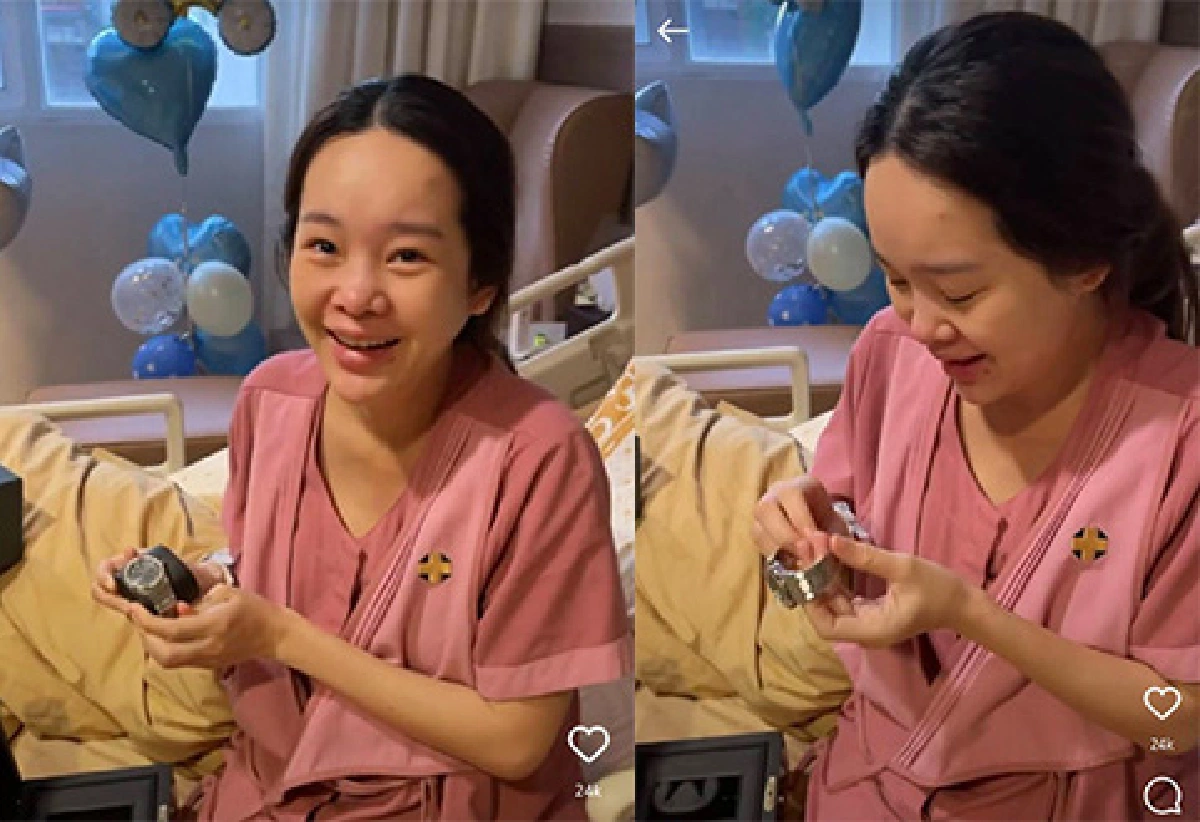 “กวินท์” เปย์นาฬิกาแบรนด์หรู “ปุ้มปุ้ย” มหัศจรรย์ทำให้ลุกขึ้นเดินได้ทันที 