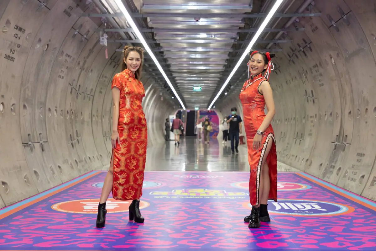 ช้อปสนุก เสริมมงคล เพลินกับจุดตกแต่งสไตล์โพสต์โมเดิร์น @สามย่านมิตรทาวน์ 