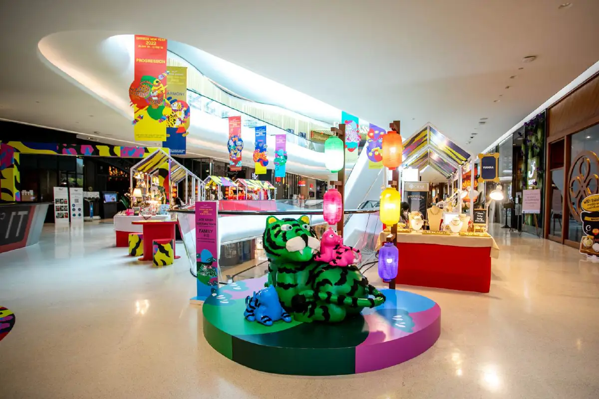 ฉลองรับตรุษจีนปีขาลกับ 8 พยัคฆ์สีมงคล ตัวแทนความโชคดี 8 ด้าน @เซ็นทรัล เอ็มบาสซี