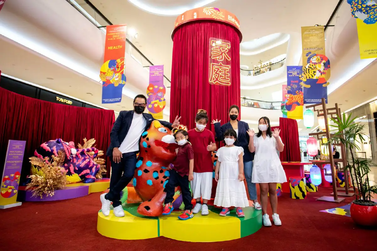 ฉลองรับตรุษจีนปีขาลกับ 8 พยัคฆ์สีมงคล ตัวแทนความโชคดี 8 ด้าน @เซ็นทรัล เอ็มบาสซี