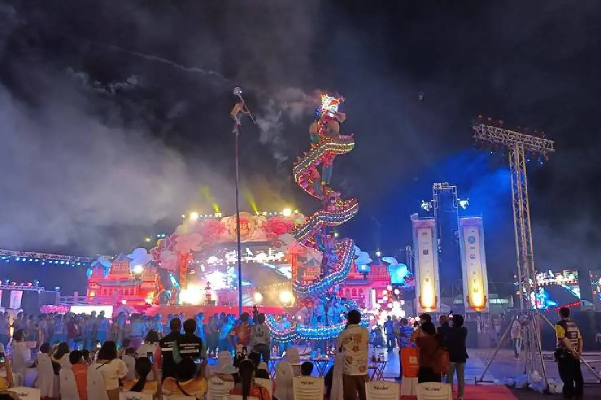 เริ่มแล้วตรุษจีนปากน้ำโพปี65ชูคอนเซ็ปต์ย้อนยุค