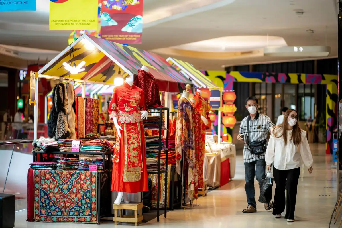 ฉลองรับตรุษจีนปีขาลกับ 8 พยัคฆ์สีมงคล ตัวแทนความโชคดี 8 ด้าน @เซ็นทรัล เอ็มบาสซี