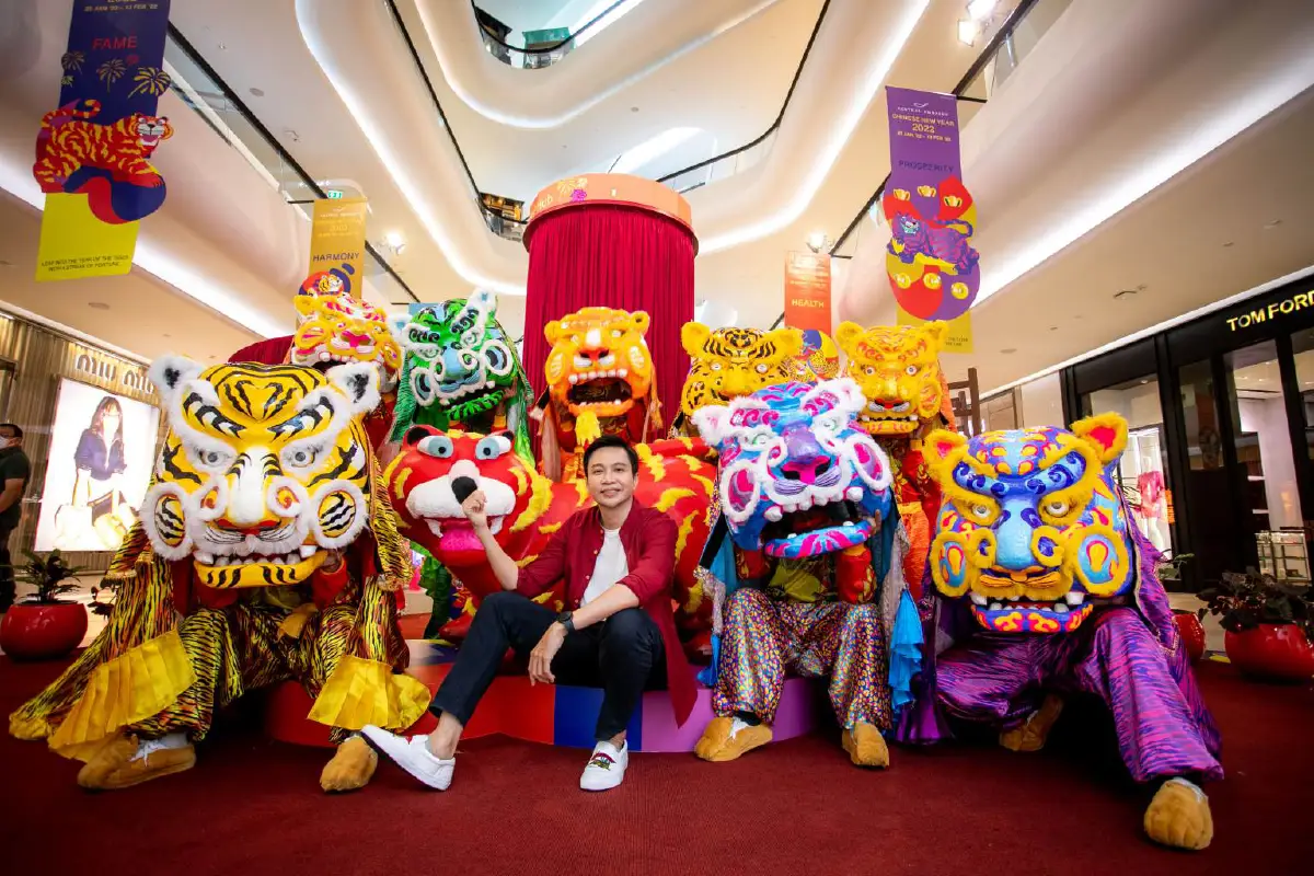 ฉลองรับตรุษจีนปีขาลกับ 8 พยัคฆ์สีมงคล ตัวแทนความโชคดี 8 ด้าน @เซ็นทรัล เอ็มบาสซี