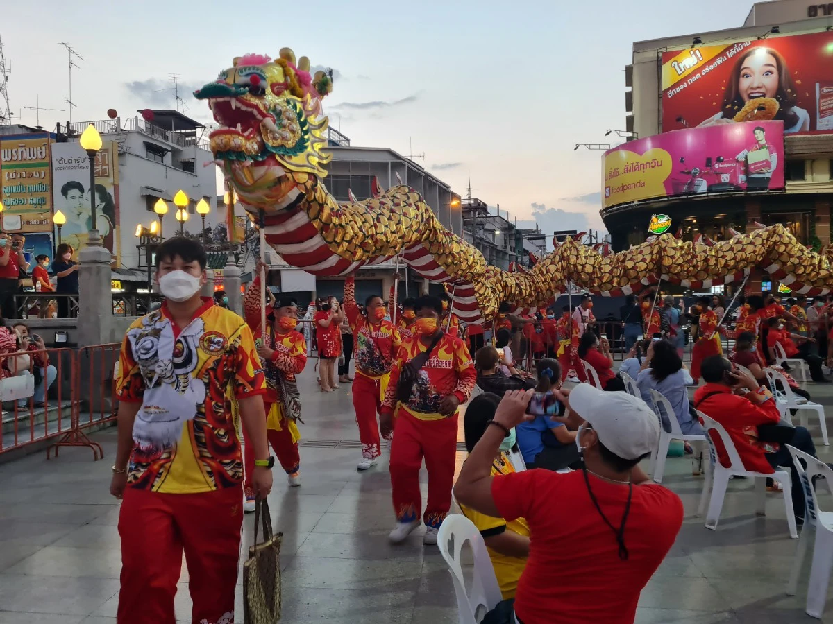 แห่ร่วมงานตรุษจีนโคราชเฉลิมฉลอง 107 ปีถนนจอมพลสายประวัติศาสตร์