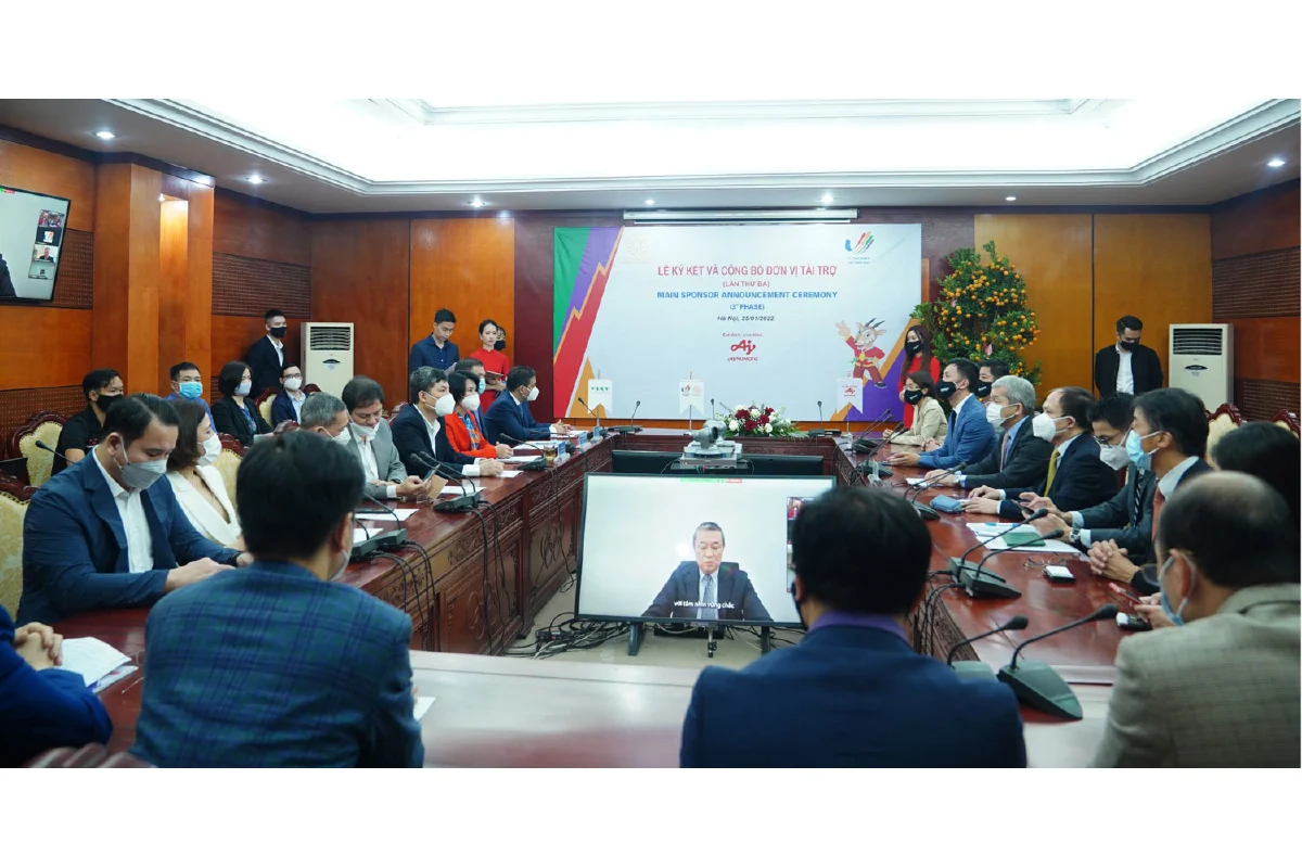 “อายิโนะโมะโต๊ะ” ร่วมเป็นสปอนเซอร์หลักระดับสูงสุด กีฬาซีเกมส์ ครั้งที่ 31 ณ ประเทศเวียดนาม