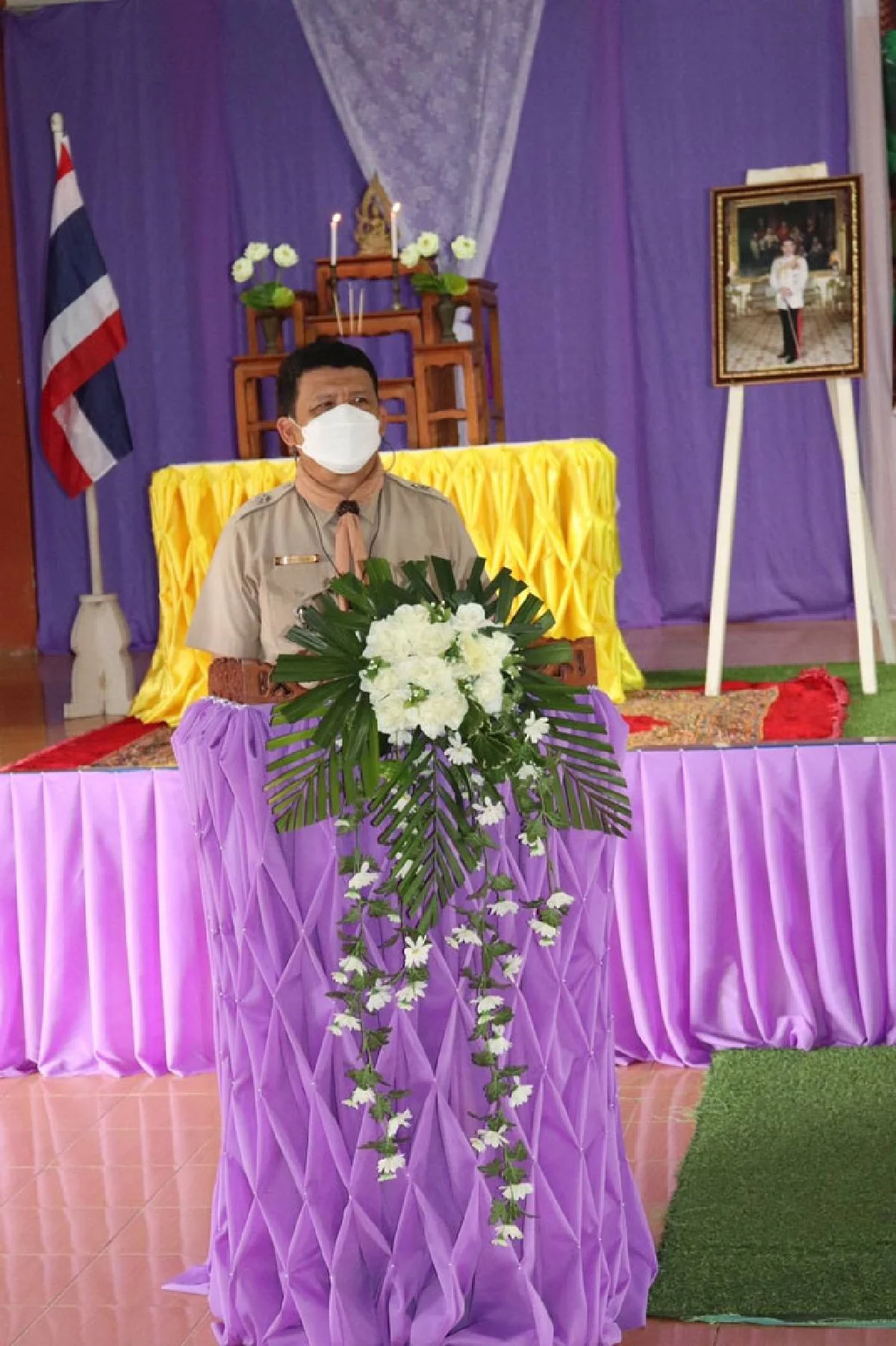 พิธีเปิดการฝึกอบรมลูกเสือจิตอาสาพระราชทานฯ
