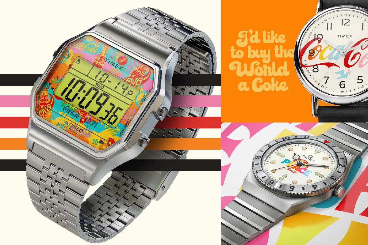TIMEX x COCA-COLA ผลงานคอลลาโบเรชั่นที่จะดึงทุกคนกลับไปยุค 70s อีกครั้ง! TIMEX x COCA-COLA ผลงานคอลลาโบเรชั่นที่จะดึงทุกคนกลับไปยุค 70s อีกครั้ง!