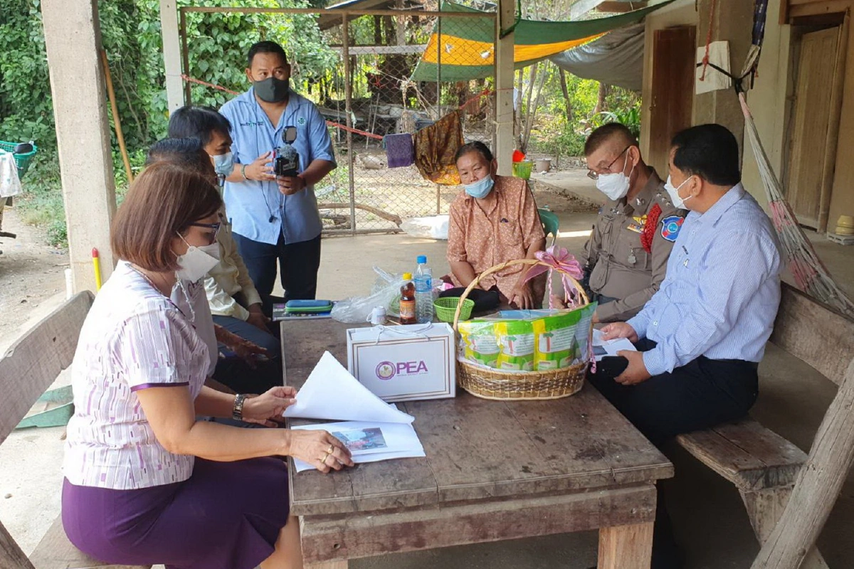 จบด้วยดี! ผจก.กฟภ.กาญจน์แจง2พี่น้องวัยชราถูกตัดไฟค้างชำระ2เดือน