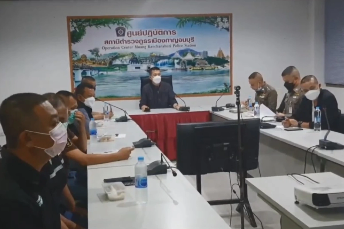 ตำรวจกาญจน์ตามล่าคนร้ายชิงทรัพย์ 7-11 ศูนย์ราชการ