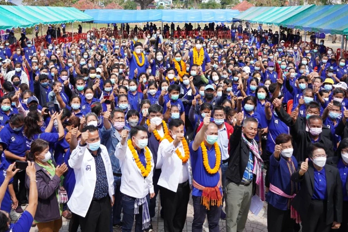 "หญิงหน่อย"ลุยเปิดตัวผู้สมัครส.ส.ไทยสร้างไทย"ยโสธร"ชูนโยบายดูแลตั้งแต่เกิดจนแก่