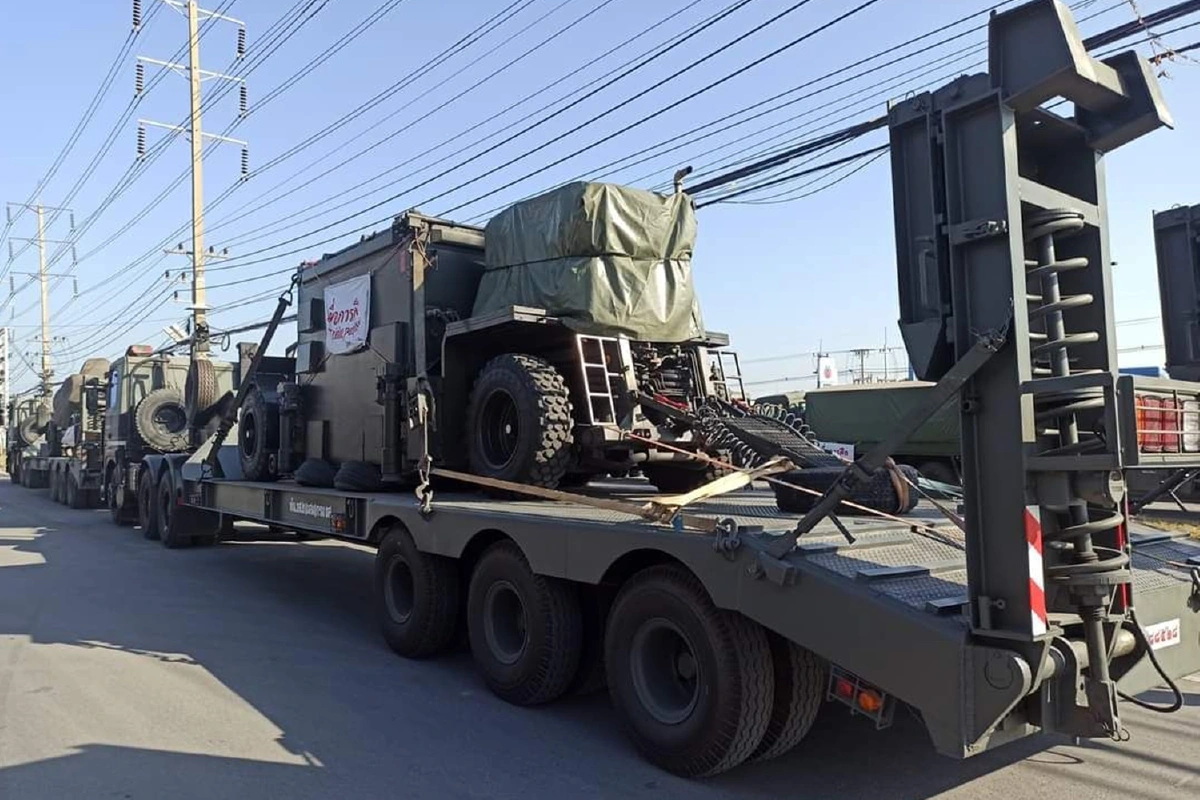 ทบ.แจ้งเคลื่อนย้ายกำลังพล สาธิตการยิงเหล่าทหารปืนใหญ่