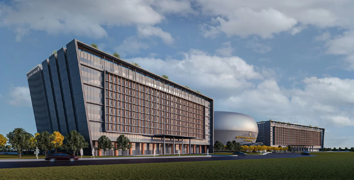 DAD ลงนามสัญญาจ้าง ซินเท็ค คอนสตรัคชั่น ก่อสร้างกลุ่มอาคารด้านทิศใต้ ศูนย์ราชการเฉลิมพระเกียรติฯ โซนซี มูลค่า 3,964 ลบ. คาดก่อสร้างแล้วเสร็จปี 2566