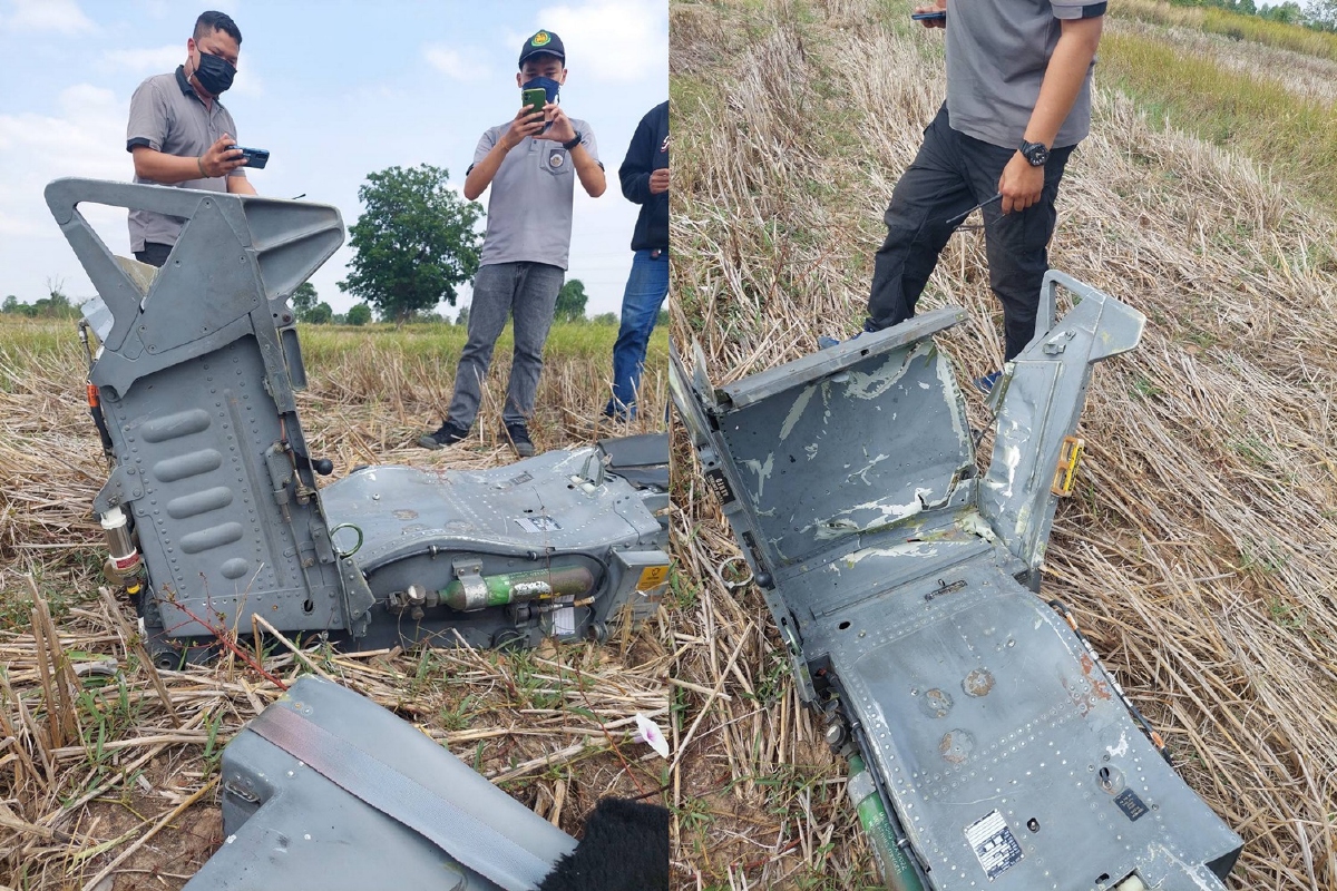 นักบินขับF-16ตกอาการไม่หนักแต่ต้องย้ายรพ.ตรวจร่างกายอย่างละเอียด นักบินขับF-16ตกอาการไม่หนักแต่ต้องย้ายรพ.ตรวจร่างกายอย่างละเอียด