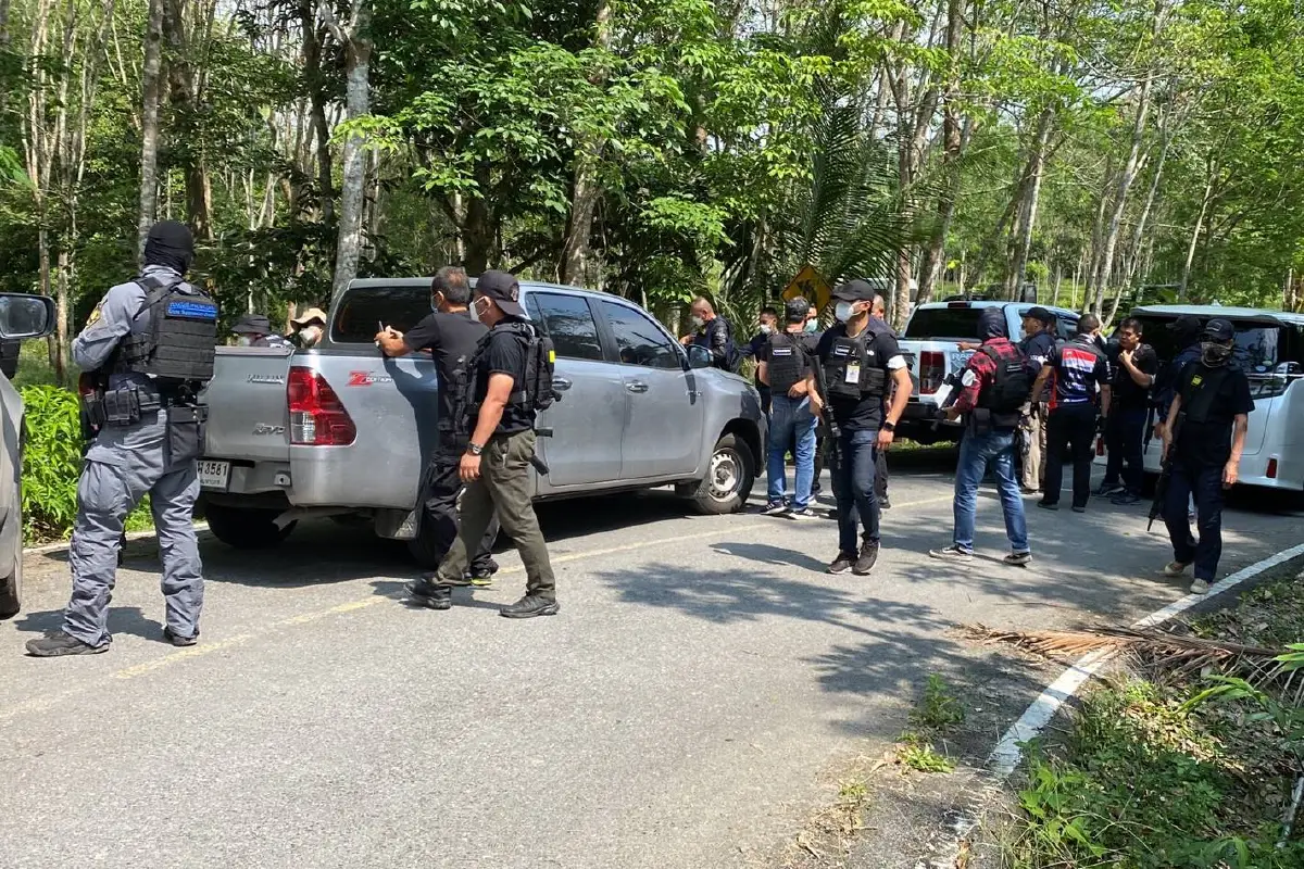 ผบ.ตร.นำทีมปิดเขานุ้ยล่าแก๊งมือปืนยิงตำรวจกองปราบ