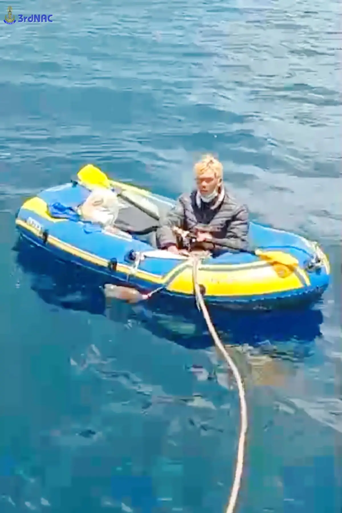 ทร.อัพเดทอาการหนุ่มเวียดนามหวังพายเรือยางไปหาเมียที่อินเดีย