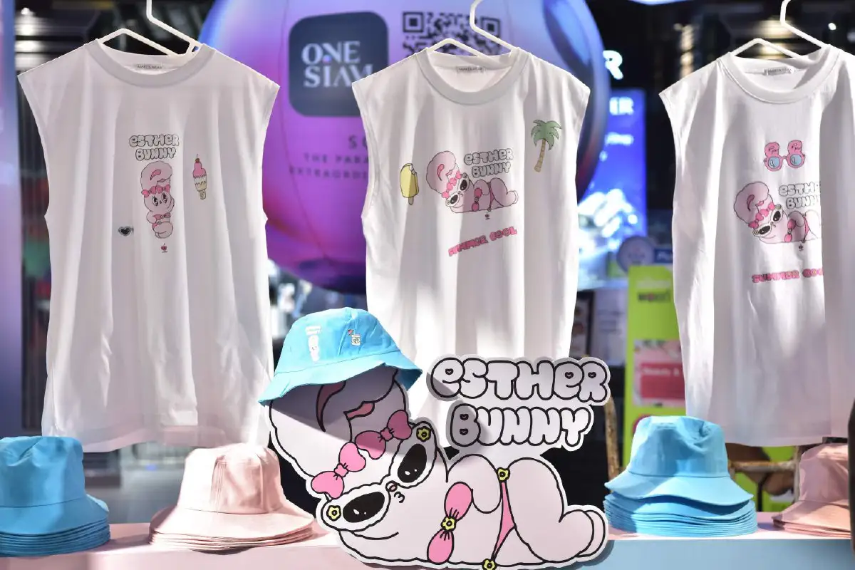 ชวนเที่ยวงาน Siam Center x Esther Bunny Summer Party
