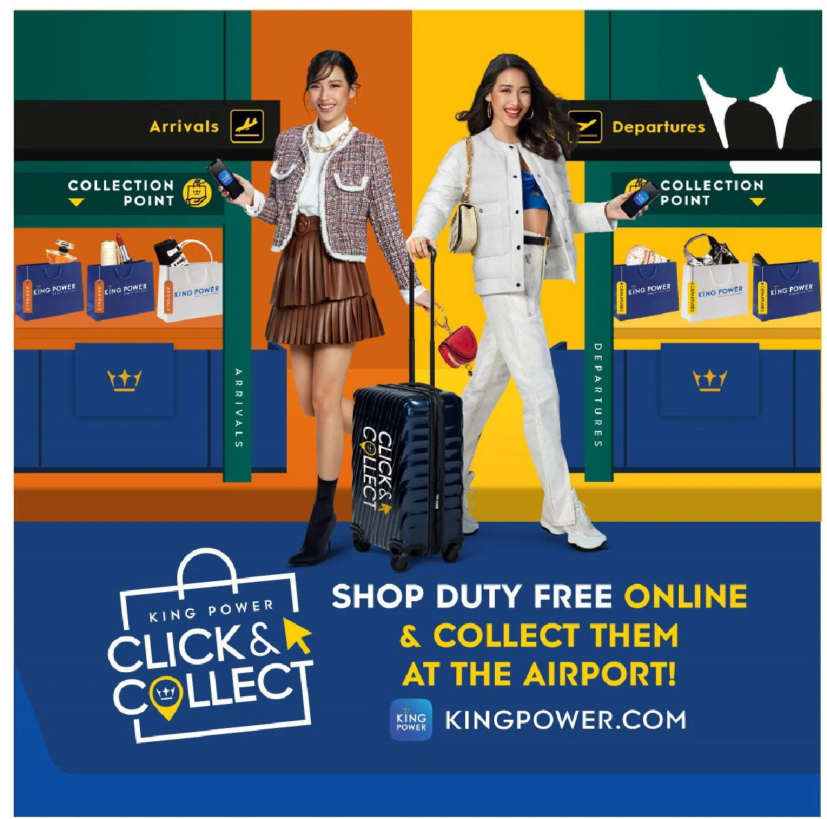 ชวนไทยเที่ยวโลก ชวนโลกเที่ยวไทย กับโฉมใหม่ คิง เพาเวอร์ สนามบินสุวรรณภูมิ