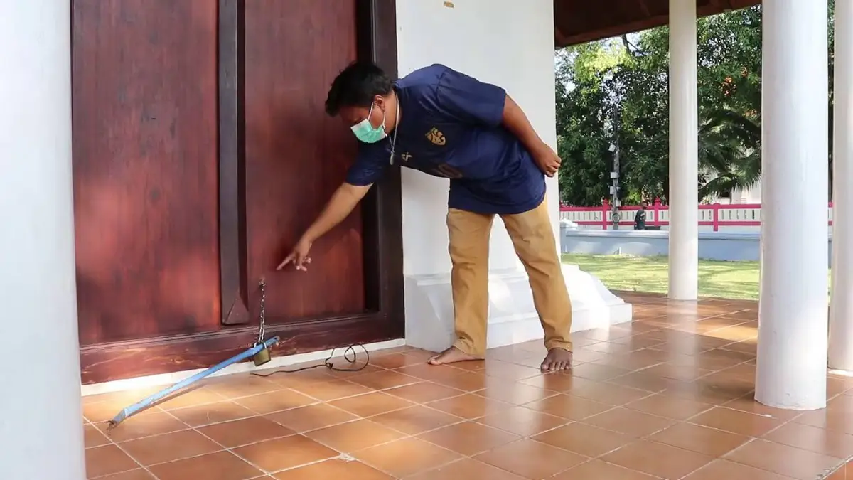 โจรบุกงัด“หอพระอิศวร”รอบ2 หวังขโมยเทวรูปสำคัญ อายุพันปีกลางเมืองนครศรีฯ